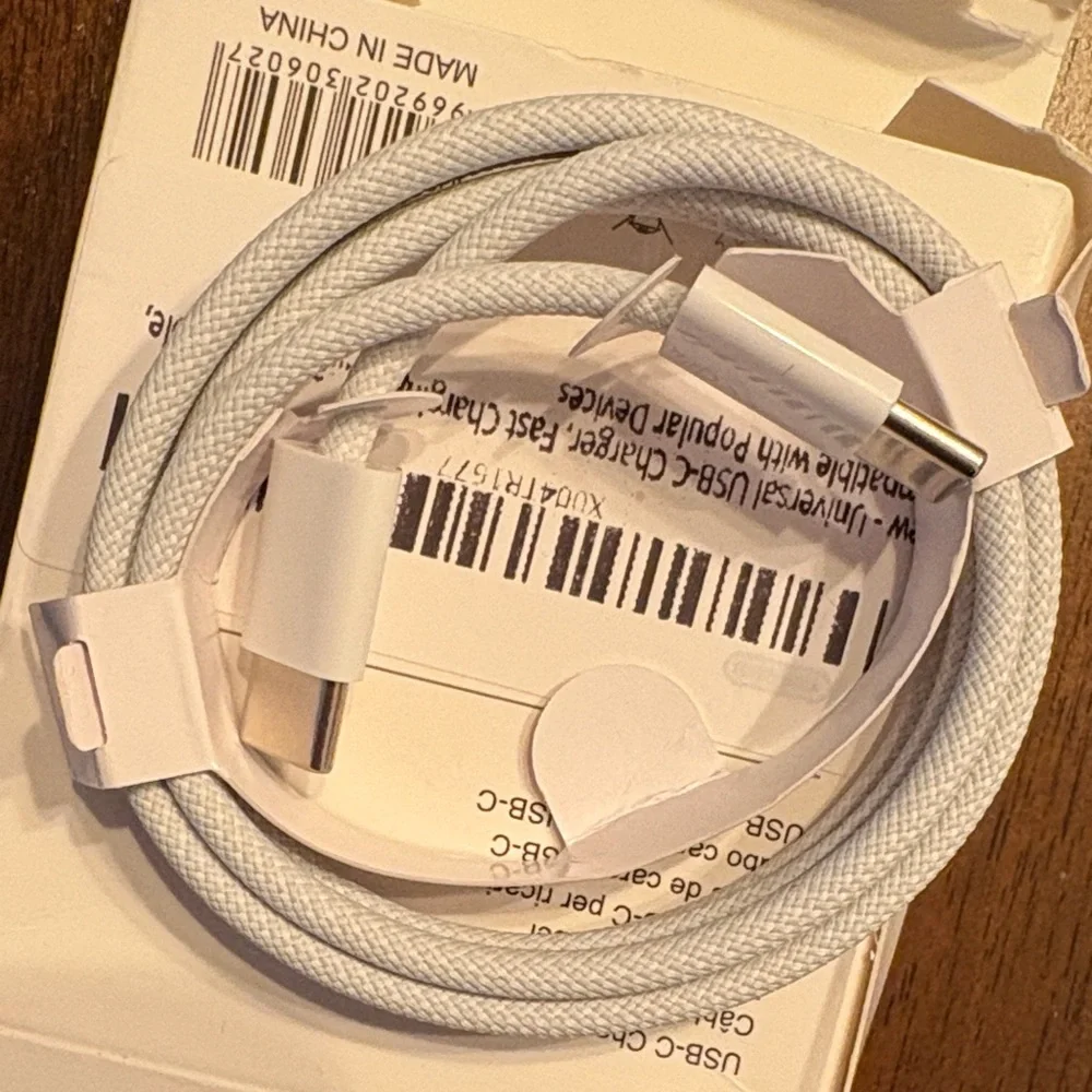 3 x USB-C Cables NWT!